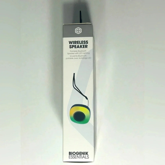 COPY - Biogenik - Portable Bluetooth Speaker w/ LED Lighting - BNIB ššµ - Picture 4 of 7
